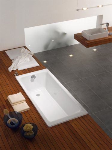 Стальная ванна Kaldewei SANIFORM PLUS Mod.362-1, размер 1600*700*410, Easy clean, alpine white, без ножек в Анапе