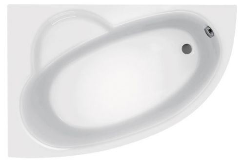Jika GENEVE Акриловая асимметричная ванна 150 х 100, левая, с монтажным комплектом и сифоном в Анапе