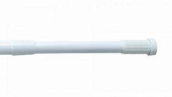 FX-51-013 Карниз для ванной раздвижной 140-260 см, алюминий-белый Fixsen в Анапе